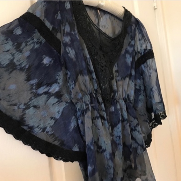 Free People Sheer Feminine Blouse - Picture 5 of 5